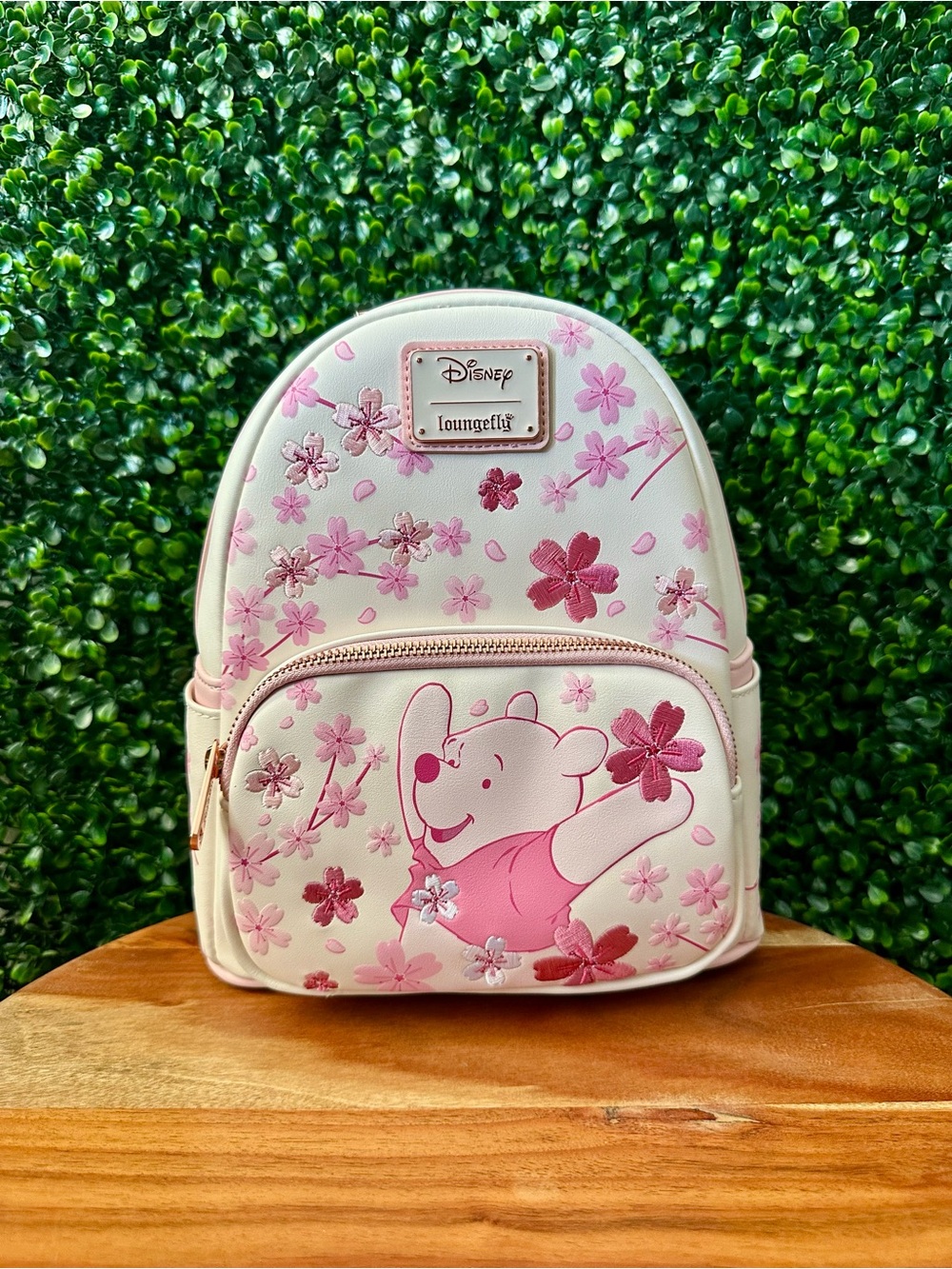Loungefly Disney Winnie the Pooh Cherry Blossom Mini Backpack